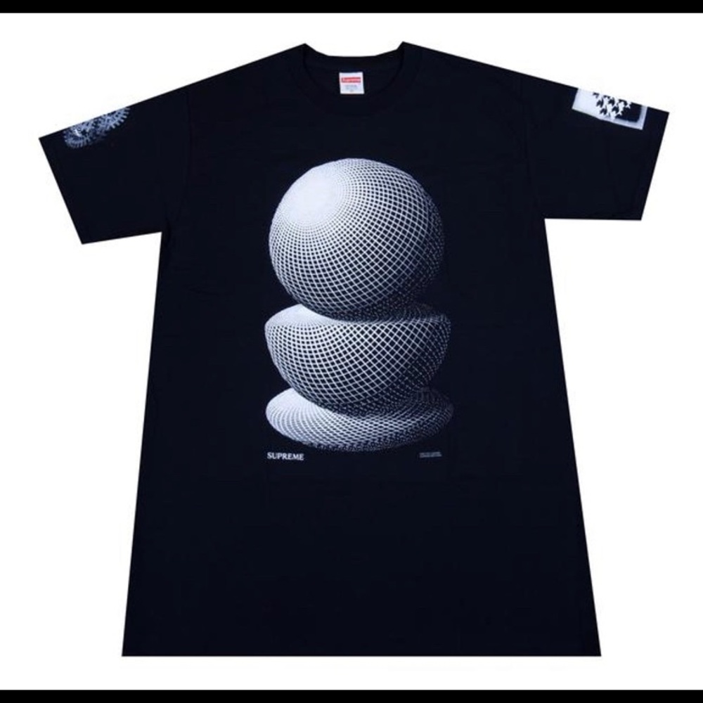 Supreme MC Esher Three Spheres Tee